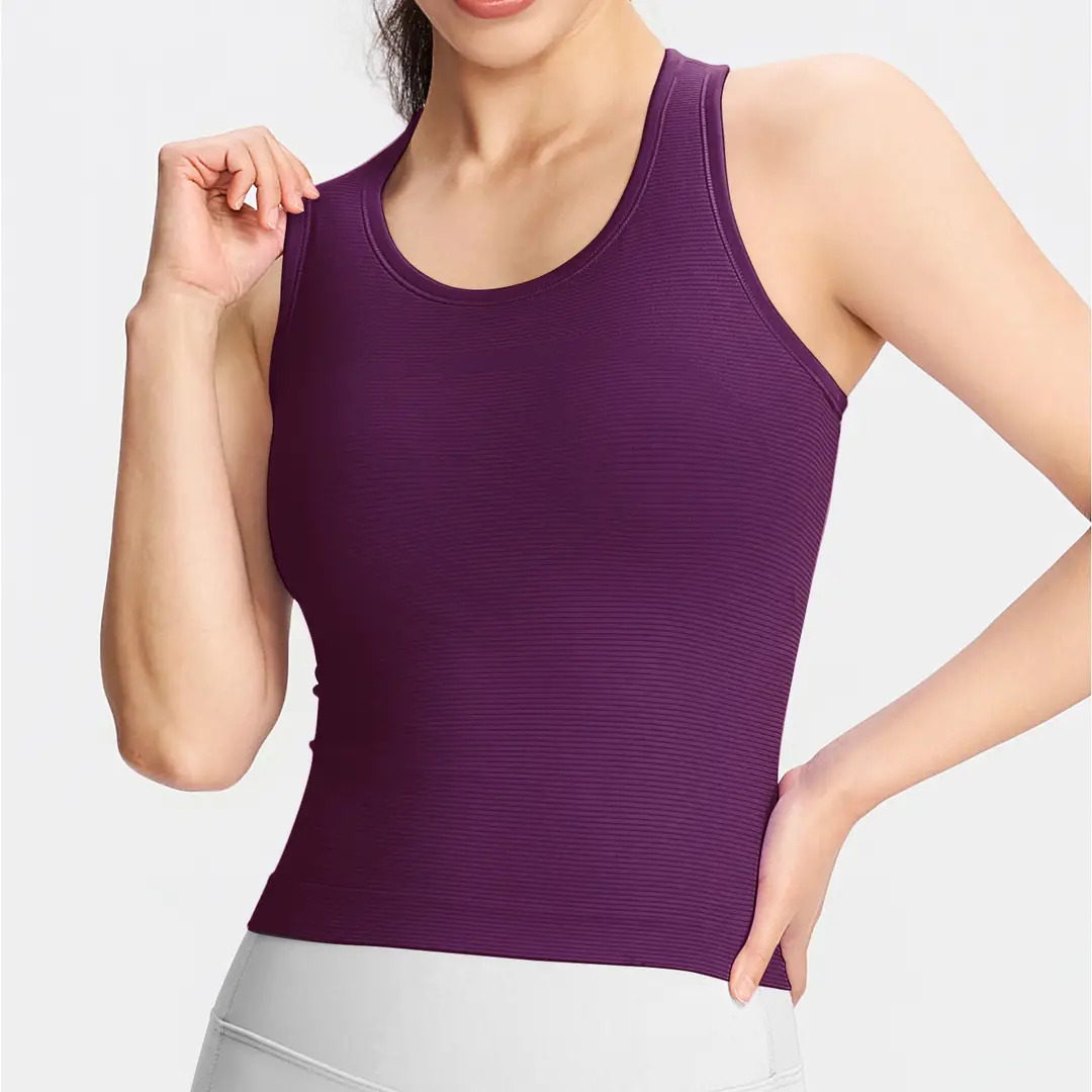 Yoga All-In-One Sports Vest, Quick-Drying, Shock-Proof, Running, Pilates Training Bra, Outer Wear, Beautiful Back Yoga Vest