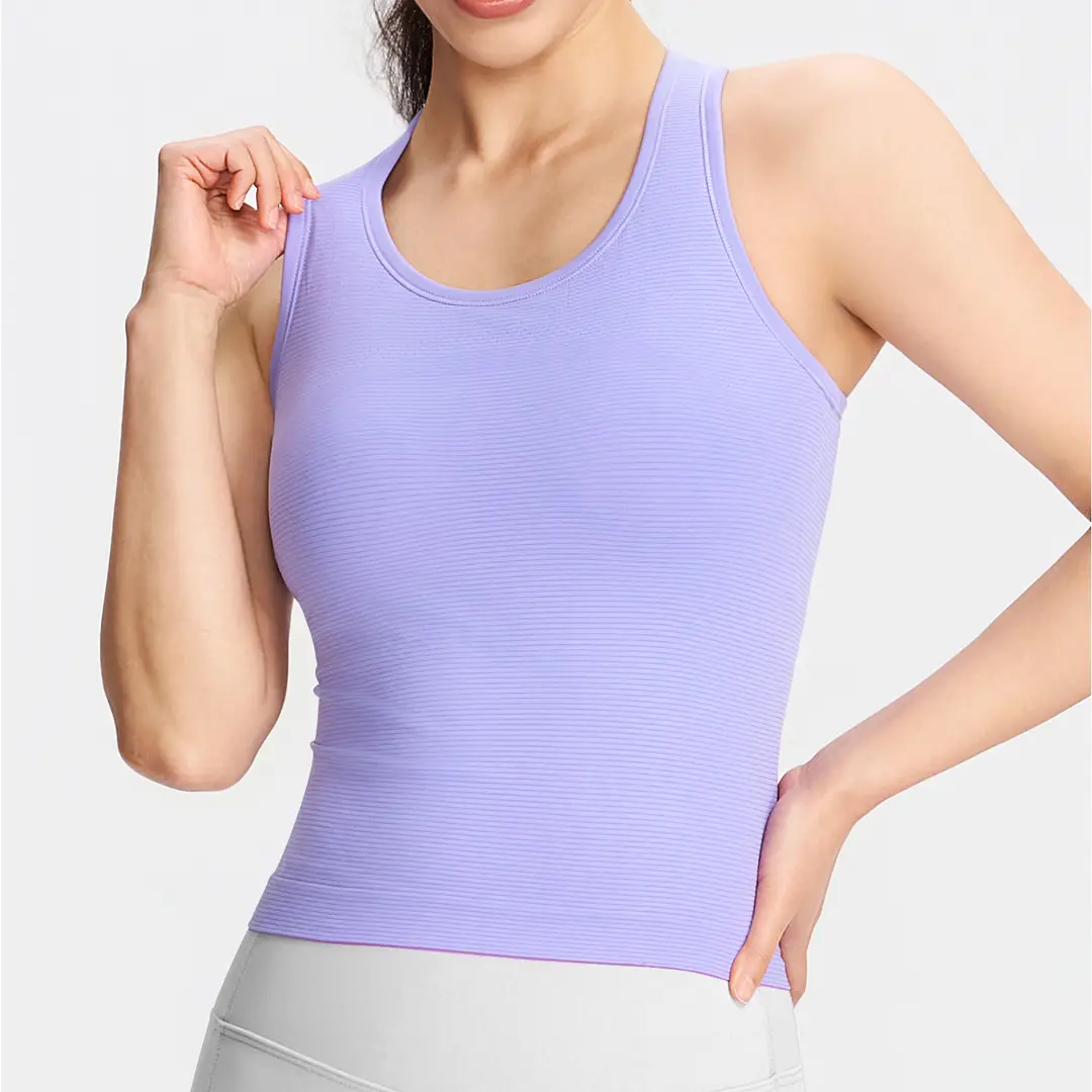 Yoga All-In-One Sports Vest, Quick-Drying, Shock-Proof, Running, Pilates Training Bra, Outer Wear, Beautiful Back Yoga Vest