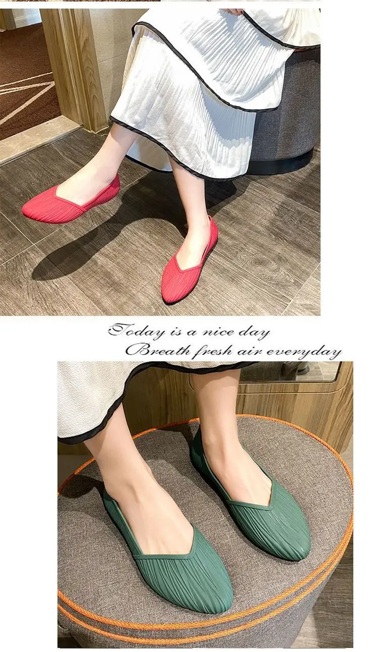 New Low-Cut Waterproof Shoes, Rain Boots for Women, Summer Adult Work Rubber Shoes, Fashionable Jelly Shoes, Non-Slip Shallow Toe-Cap Sandals — feature 10