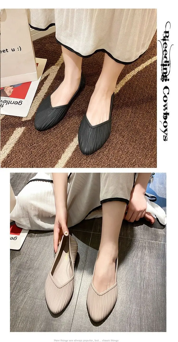 New Low-Cut Waterproof Shoes, Rain Boots for Women, Summer Adult Work Rubber Shoes, Fashionable Jelly Shoes, Non-Slip Shallow Toe-Cap Sandals — feature 17