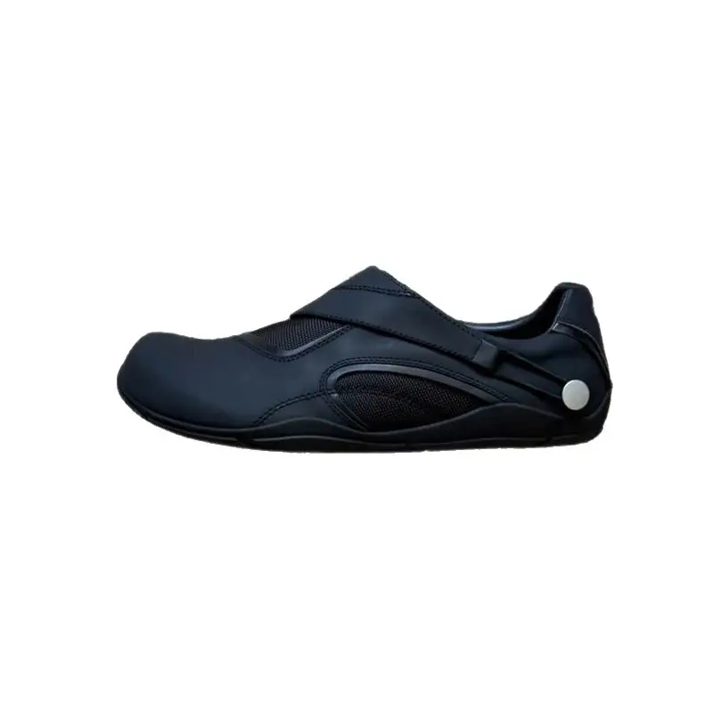 Trendy Slip-On British-Style Racing Shoes, Lazy German Training Shoes for Men, Urban Outdoor Commuting Casual Barefoot Shoes with Thin Soles
