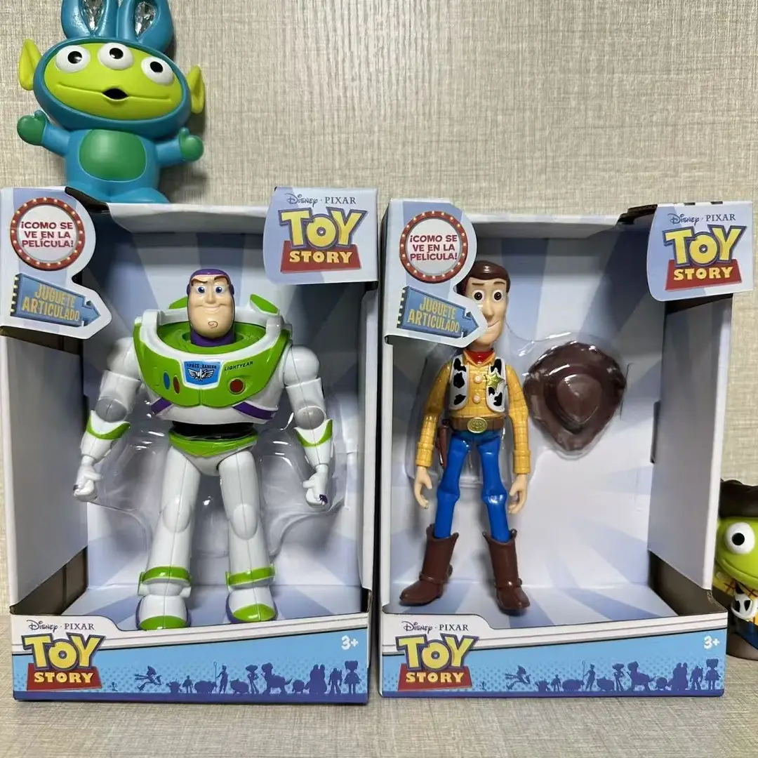 New Toy Story Buzz Lightyear and Woody Classic Toys, Movable Action Figures, Buzz and Woody Collectible Figures — feature 2