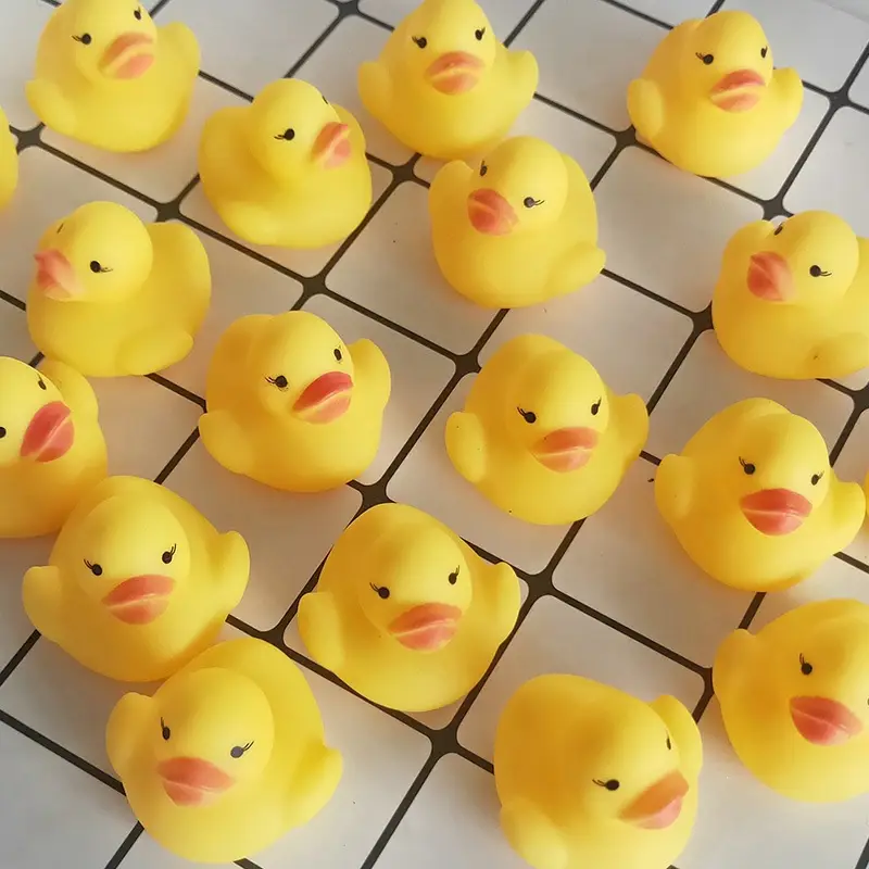 Bath and Water Play Little Yellow Duck Toy That Makes Noise, Duck Toy for Swimming Pool, Bathroom, Duck Toy for Milk Tea Shop, Small Gift — feature 10