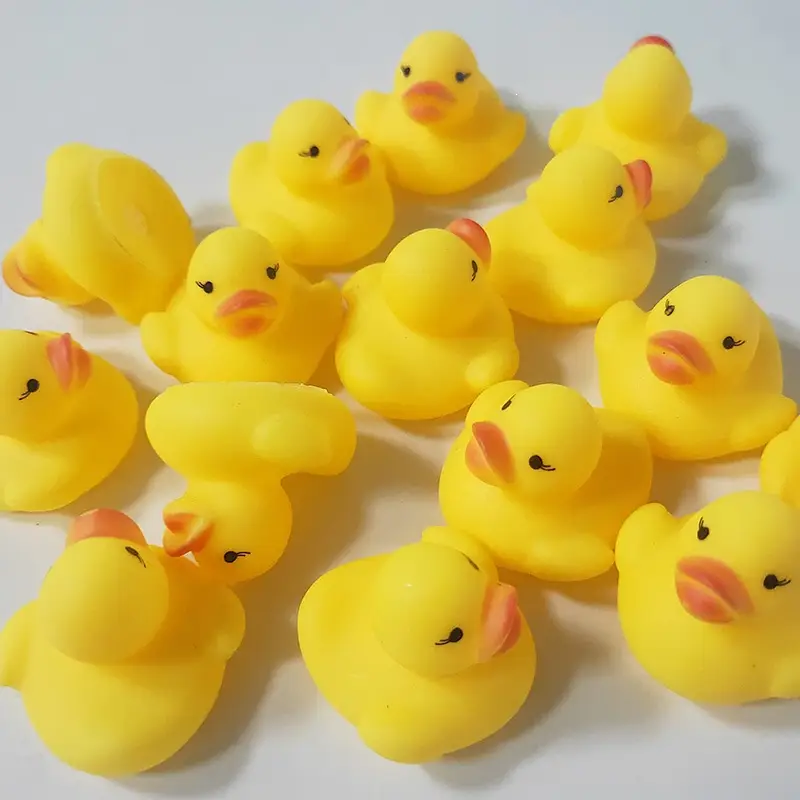 Bath and Water Play Little Yellow Duck Toy That Makes Noise, Duck Toy for Swimming Pool, Bathroom, Duck Toy for Milk Tea Shop, Small Gift — feature 12