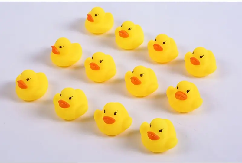 Bath and Water Play Little Yellow Duck Toy That Makes Noise, Duck Toy for Swimming Pool, Bathroom, Duck Toy for Milk Tea Shop, Small Gift — feature 5
