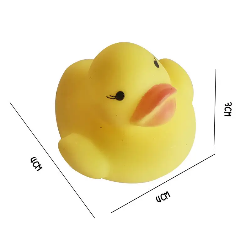 Bath and Water Play Little Yellow Duck Toy That Makes Noise, Duck Toy for Swimming Pool, Bathroom, Duck Toy for Milk Tea Shop, Small Gift — feature 8