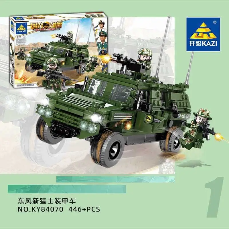 Suitable for Lego Boys to Assemble Military Police and Fire Series Transforming Car Robot Toys for 10-Year-Olds
