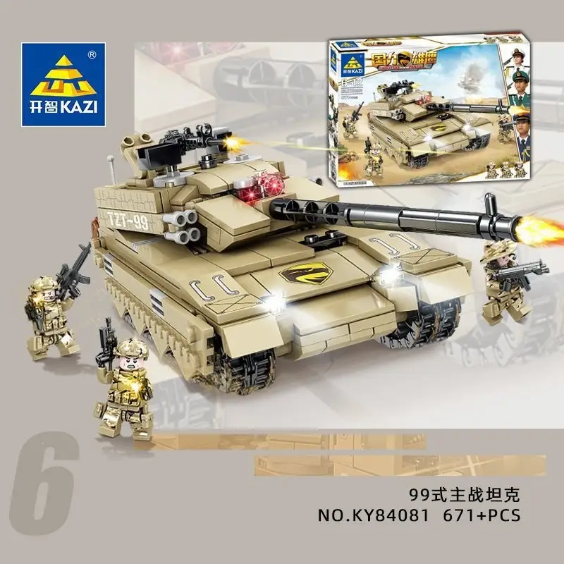 Suitable for Lego Boys to Assemble Military Police and Fire Series Transforming Car Robot Toys for 10-Year-Olds