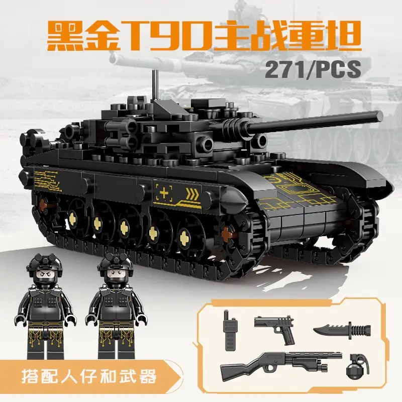 Suitable for Lego Boys to Assemble Military Police and Fire Series Transforming Car Robot Toys for 10-Year-Olds