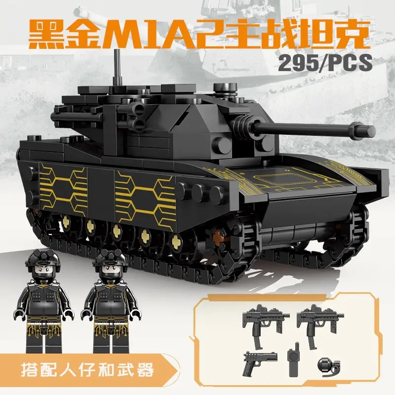Suitable for Lego Boys to Assemble Military Police and Fire Series Transforming Car Robot Toys for 10-Year-Olds