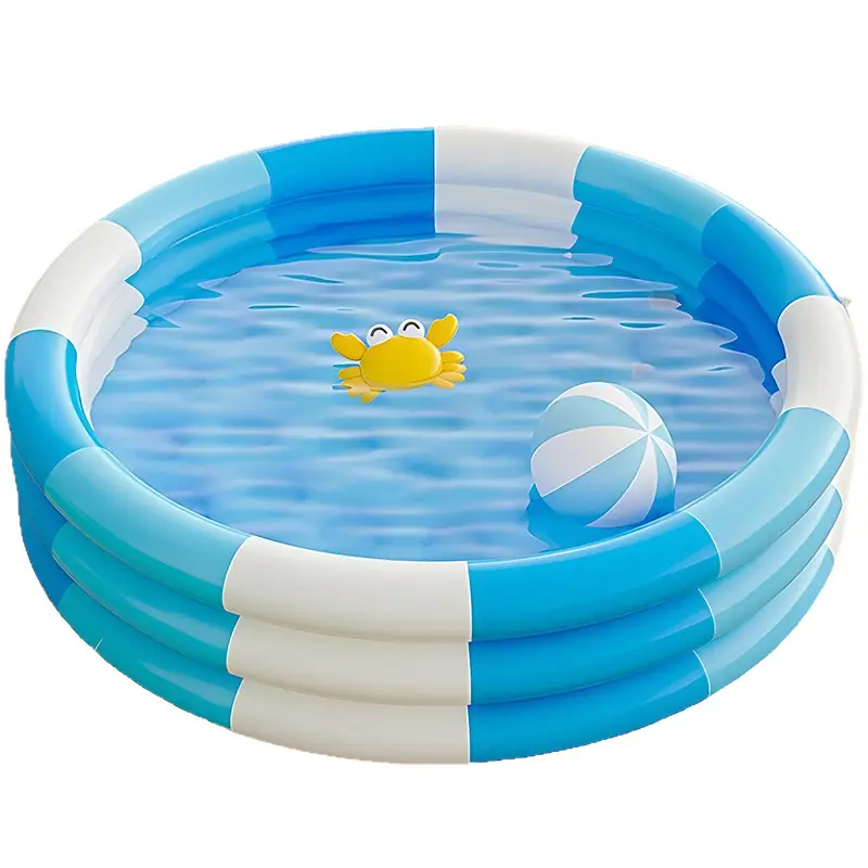 Children's Inflatable Swimming Pool for Home Use, Baby and Family Folding Swimming Tub, Kids Outdoor Water Play Fishing Pool