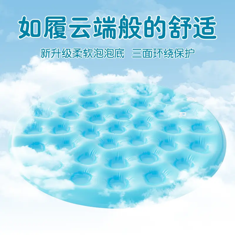 Children's Inflatable Swimming Pool for Home Use, Baby and Family Folding Swimming Tub, Kids Outdoor Water Play Fishing Pool — feature 2