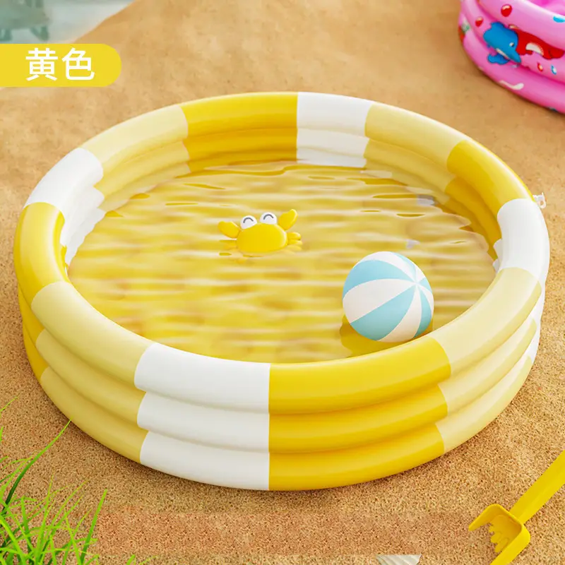 Children's Inflatable Swimming Pool for Home Use, Baby and Family Folding Swimming Tub, Kids Outdoor Water Play Fishing Pool