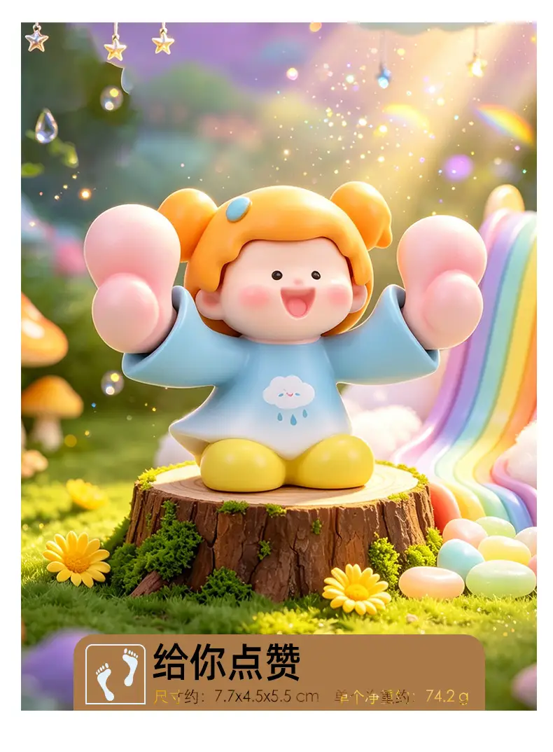 Cute Trendy Toy Blind Box Figurine Resin Crafts Birthday Gift Decoration Gift Doll — feature 10