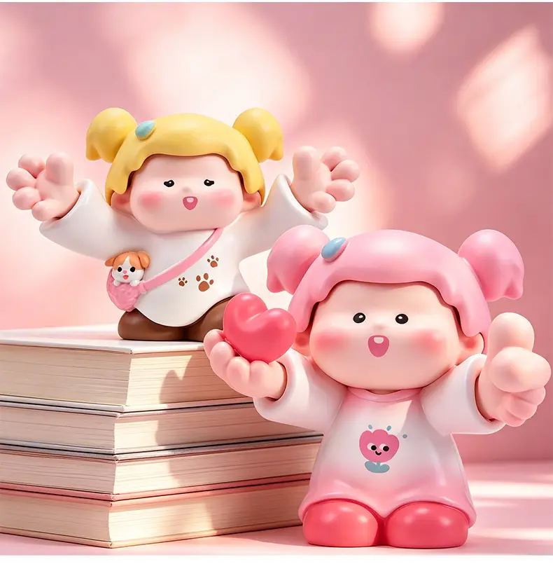 Cute Trendy Toy Blind Box Figurine Resin Crafts Birthday Gift Decoration Gift Doll — feature 15