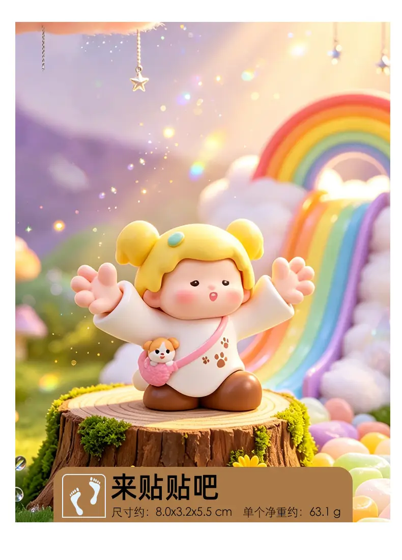 Cute Trendy Toy Blind Box Figurine Resin Crafts Birthday Gift Decoration Gift Doll — feature 8