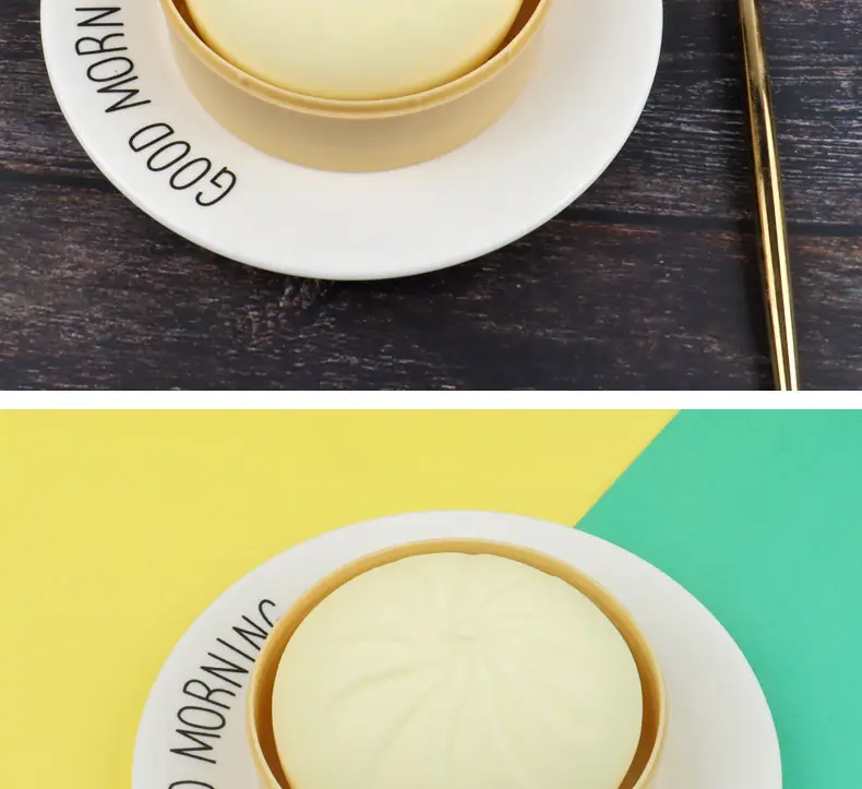 Large Realistic Stress-Relief Bun Toy, Slow Rebound Dim Sum Toy, Prank Food Replica Toy — feature 10