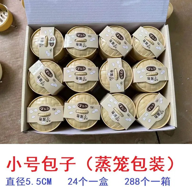 Large Realistic Stress-Relief Bun Toy, Slow Rebound Dim Sum Toy, Prank Food Replica Toy — feature 16