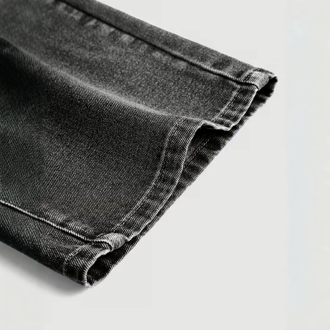 Cross-Border Exclusive Supply for Amazon Wish Independent Sites: New Loose Straight-Leg Casual Jeans for Teenage Girls
