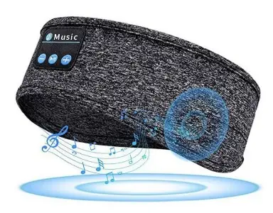 New Bluetooth Sports Headband, Yoga Headscarf, Sleep Bluetooth Headset, Eye Mask, Dual-Use Outdoor Fitness and Call Headset