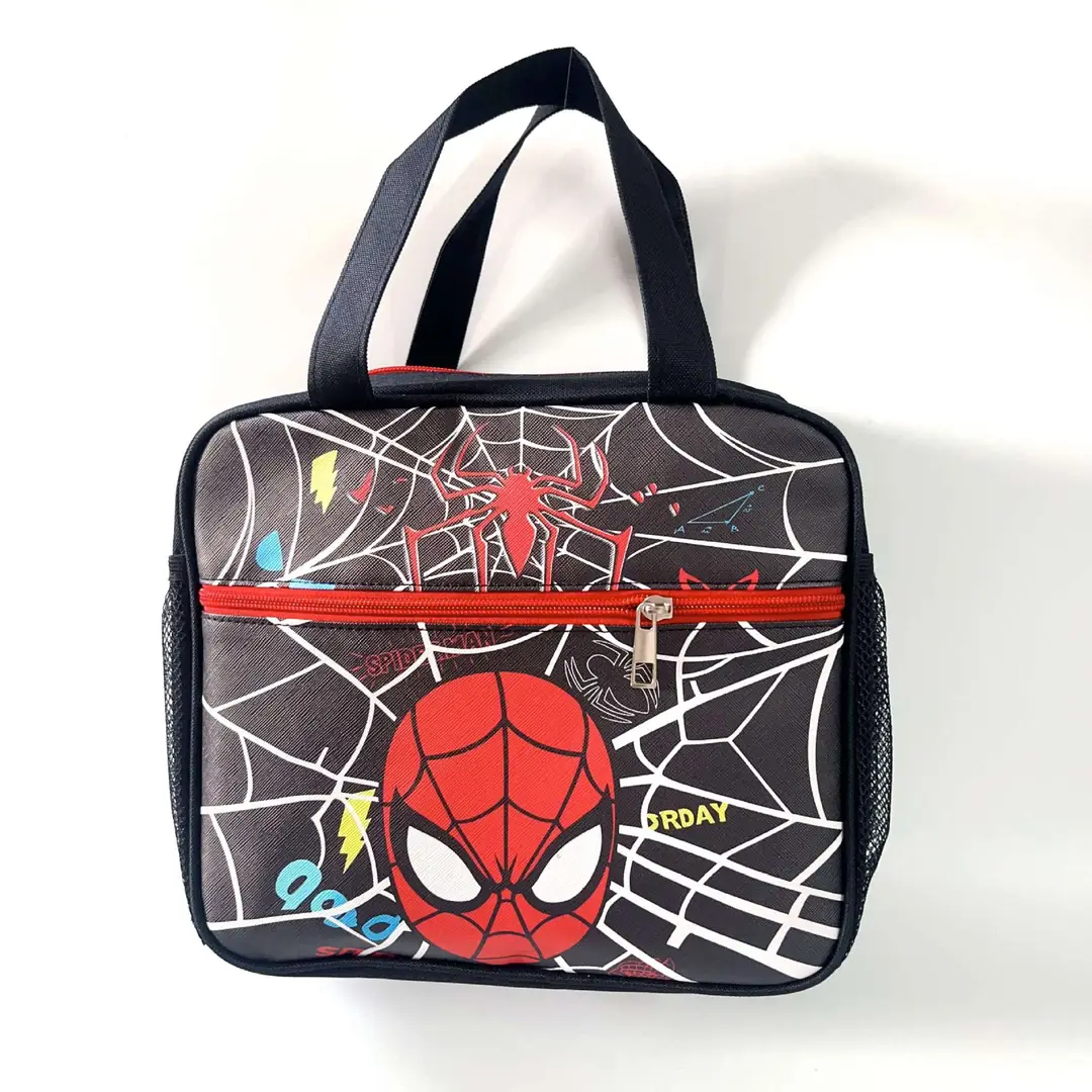 Special Lunch Box Bag for Primary School Students, Large Capacity Portable Lunch Bag, Minecraft Cartoon Insulated Meal Bag, Roblox