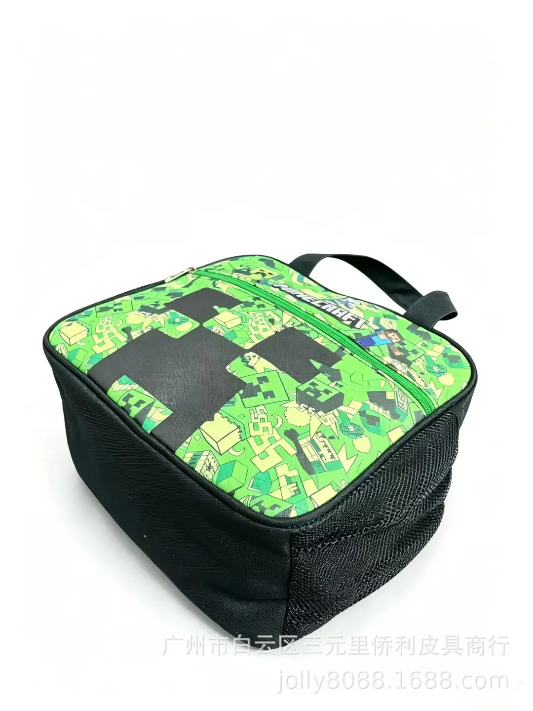 Special Lunch Box Bag for Primary School Students, Large Capacity Portable Lunch Bag, Minecraft Cartoon Insulated Meal Bag, Roblox — feature 7