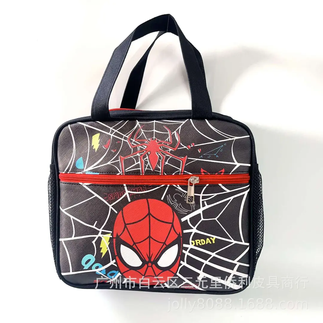 Special Lunch Box Bag for Primary School Students, Large Capacity Portable Lunch Bag, Minecraft Cartoon Insulated Meal Bag, Roblox