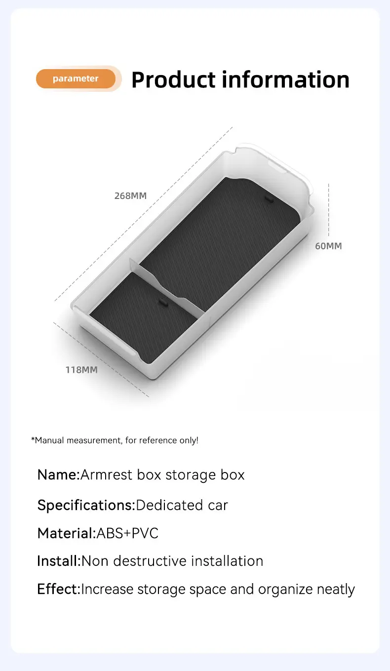Suitable for 26 Models of Omoda C5 Armrest Box Storage Box Central Control Storage Car Accessories Modification Parts — feature 4