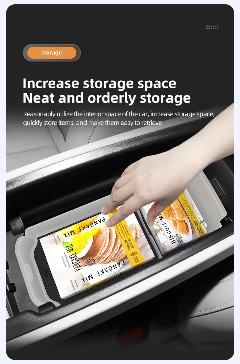 Suitable for 26 Models of Omoda C5 Armrest Box Storage Box Central Control Storage Car Accessories Modification Parts — feature 7