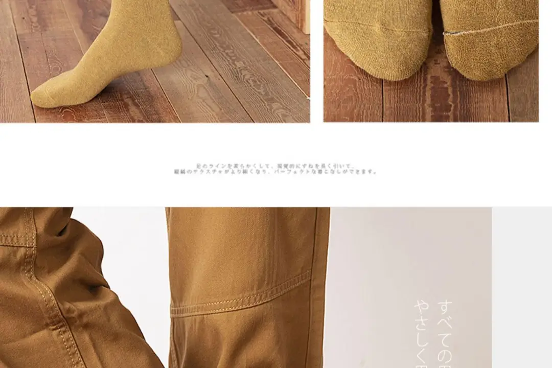 Men's Winter Socks, Thick Long Socks, Fleece-Lined, Anti-Odor, Cold-Resistant, Terry Socks, Long Thermal Socks — feature 29