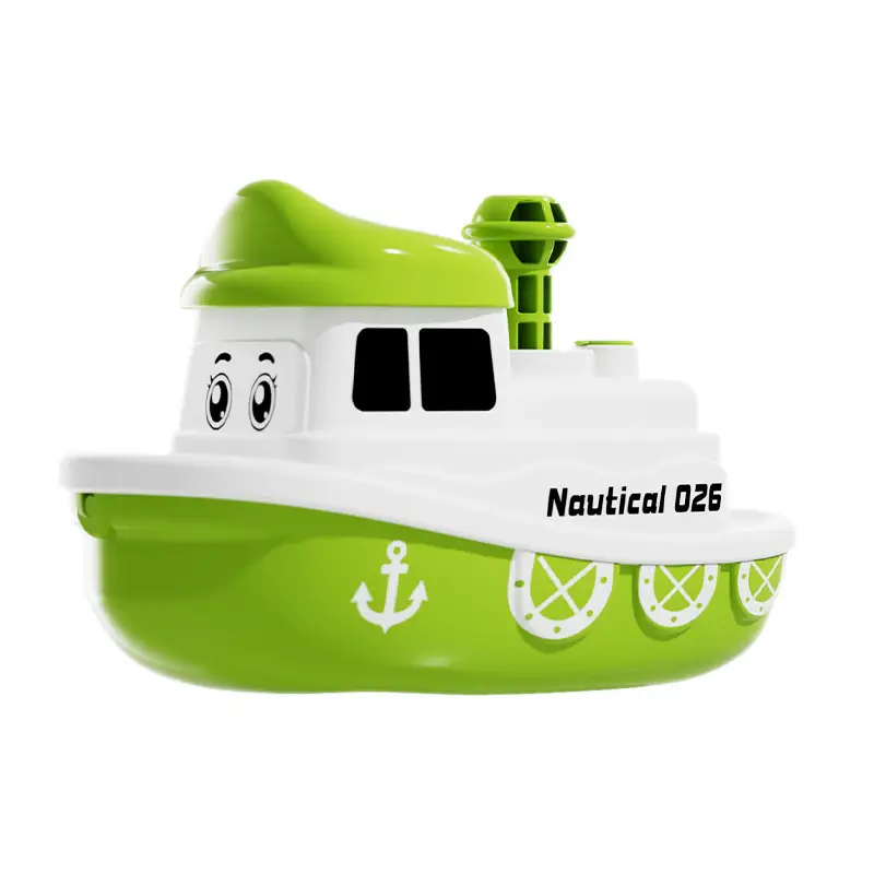 Wholesale Press-And-Spray Toys Cartoon Airplanes Diving Boats Beach Swimming Pool Water Play Baby Bathroom Bath Toys