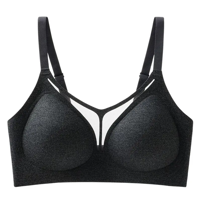Jelly Soft Support Skin-Friendly Breathable Underwear for Women, Lift and Gather Effect, Soft Seamless Bra with Side Breast Support, Wireless Support Bra