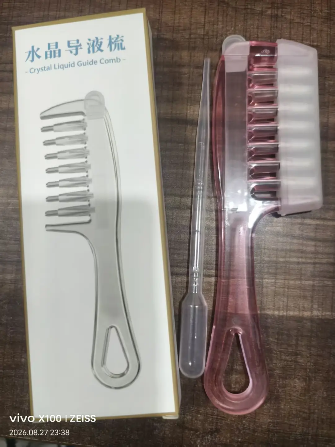 Scalp Liquid Applicator Comb, Hair Care Scalp Massage Comb, Essential Oil Applicator Comb, Hair Care Liquid Applicator, Roller Ball Applicator Comb