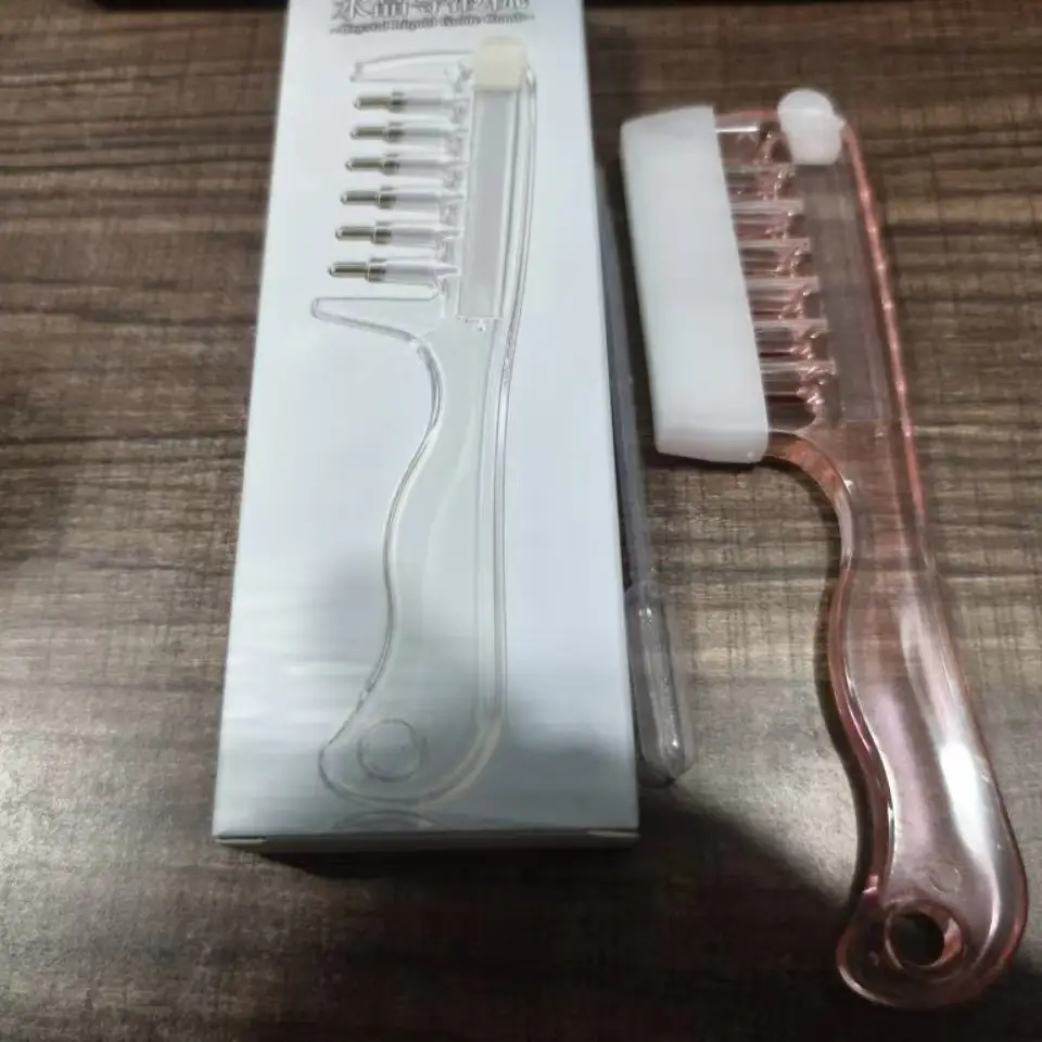 Scalp Liquid Applicator Comb, Hair Care Scalp Massage Comb, Essential Oil Applicator Comb, Hair Care Liquid Applicator, Roller Ball Applicator Comb