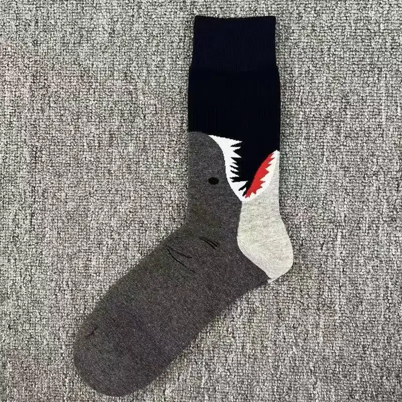 Happyscoks Socks Swedish Trendy Brand Men's Fashionable Versatile Ins Trendy Street Style Colorful Mid-Length Socks — feature 1