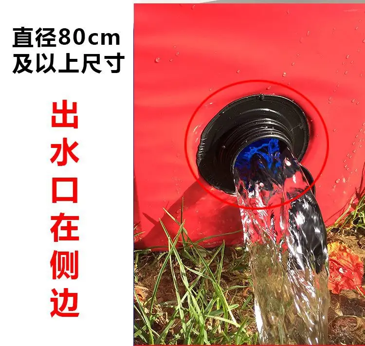 Swimming Pool Dormitory Small Ground Bathroom Shower Water Tray Foldable Pool Rectangular Inflatable Pool for Children — feature 6