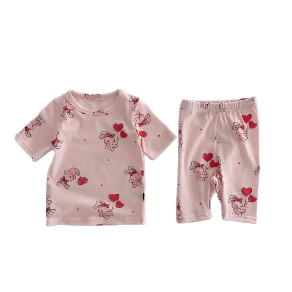 Loi Bear Comfortable Fabric Summer Two-Piece Set Special Offer Collection [No Returns or Exchanges]