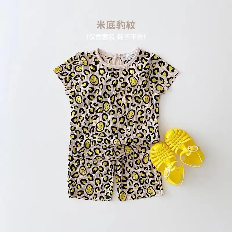 Loi Bear Comfortable Fabric Summer Two-Piece Set Special Offer Collection [No Returns or Exchanges]