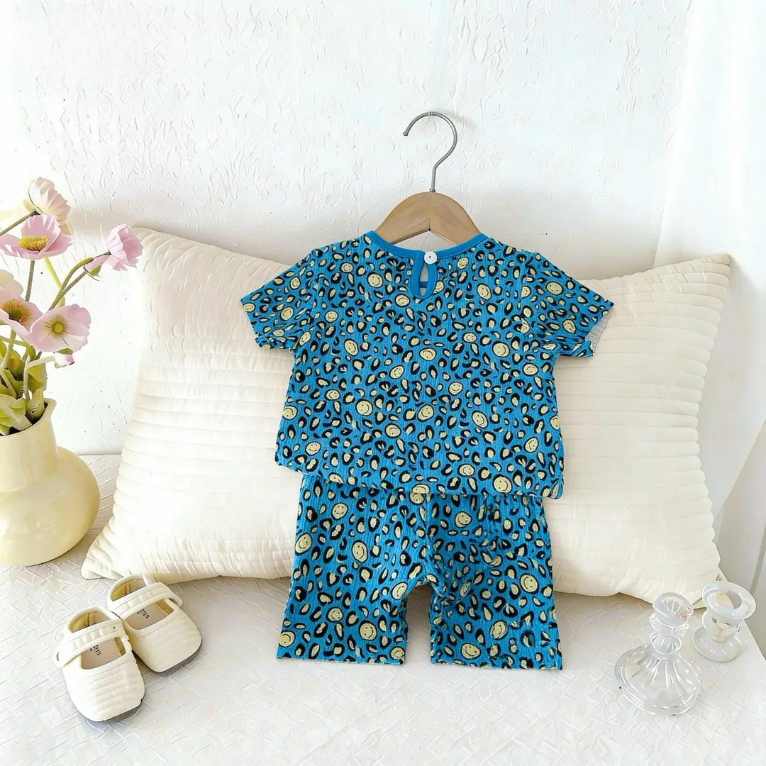 Loi Bear Comfortable Fabric Summer Two-Piece Set Special Offer Collection [No Returns or Exchanges]