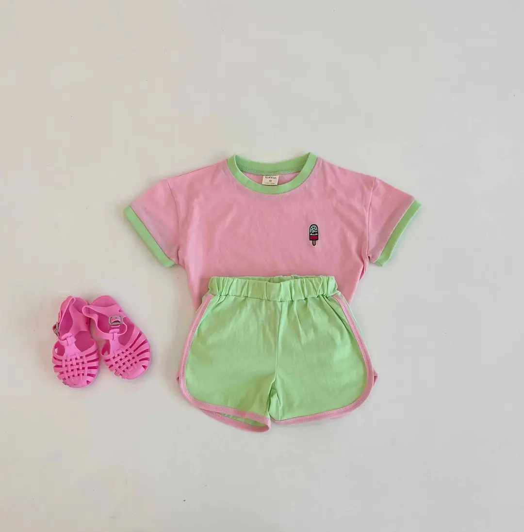 Loi Bear Comfortable Fabric Summer Two-Piece Set Special Offer Collection [No Returns or Exchanges]