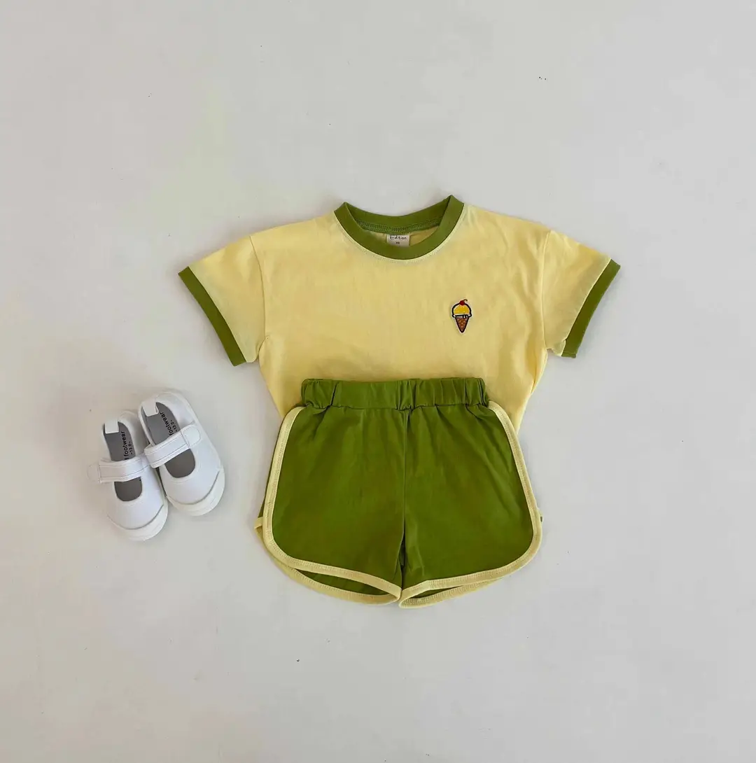 Loi Bear Comfortable Fabric Summer Two-Piece Set Special Offer Collection [No Returns or Exchanges]