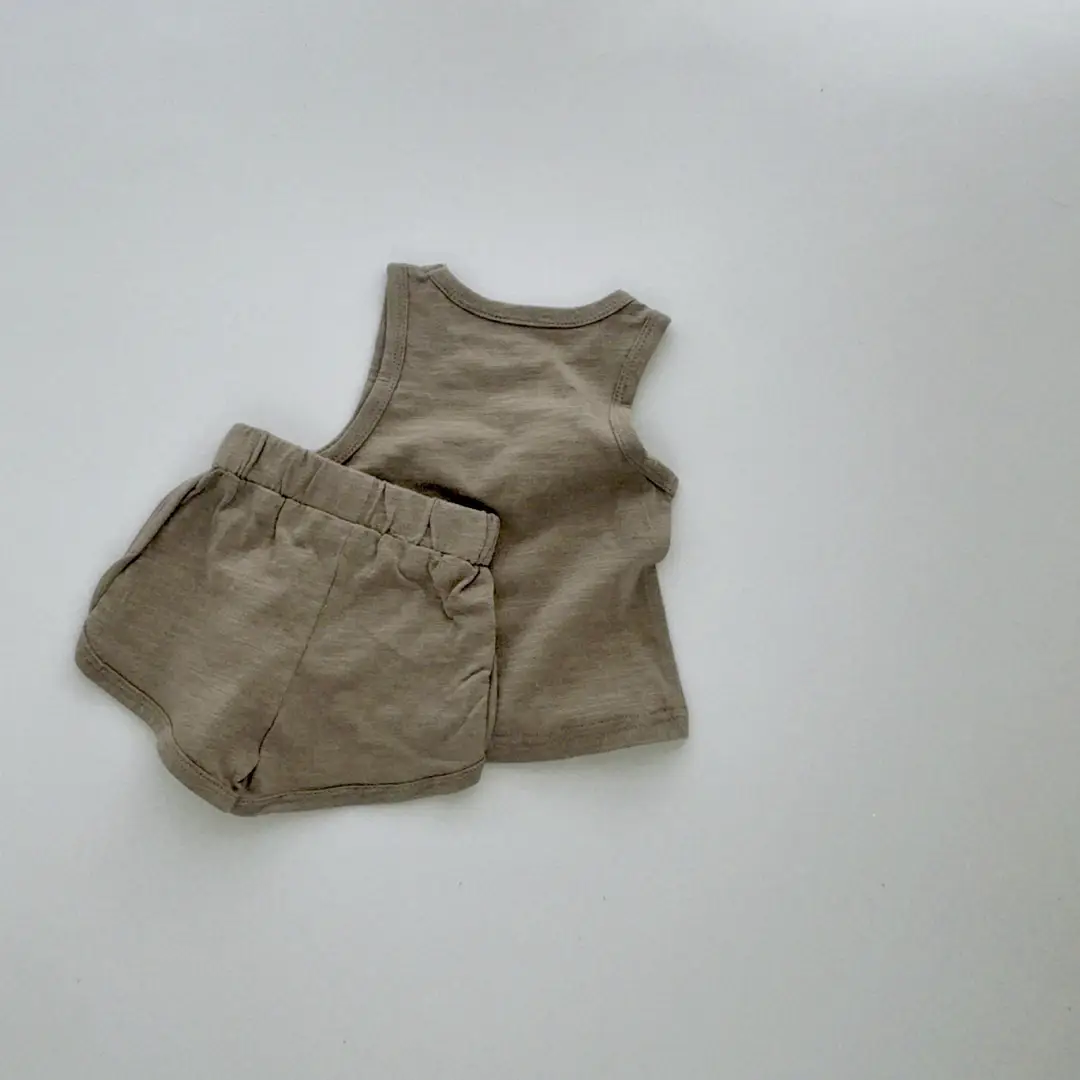 Loi Bear Comfortable Fabric Summer Two-Piece Set Special Offer Collection [No Returns or Exchanges]
