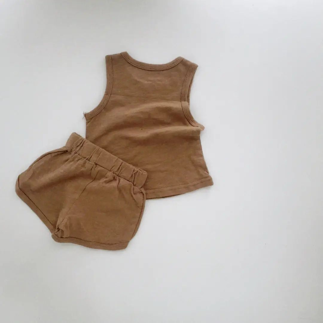 Loi Bear Comfortable Fabric Summer Two-Piece Set Special Offer Collection [No Returns or Exchanges]