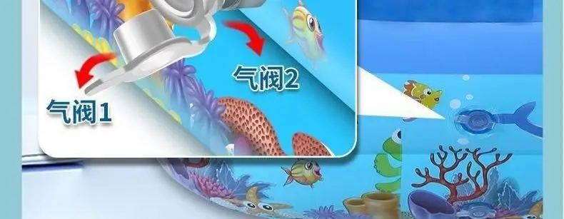 Children's Swimming Pool, Home Inflatable Thickened Children's Indoor Family Baby Outdoor Pool, Baby Swimming Bucket — feature 18