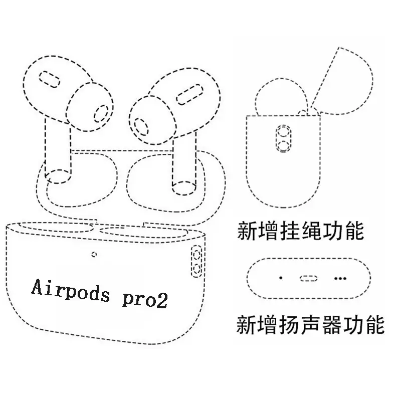 Huaqiangbei Is Suitable for Apple AirPods Pro2 Wireless Bluetooth Earphones 2Nd Generation iPhone Mobile Phone Translation Earphones - Image 2