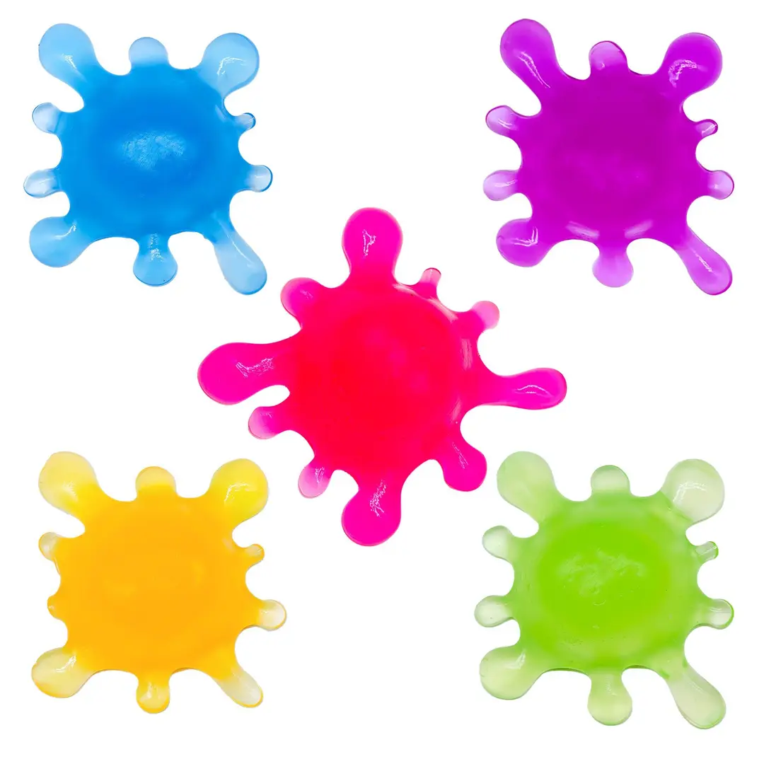 Crystal Bun Popular Cartoon Smiley Face Stress-Relief Fruit Pulp Glitter Ball Steamer Color Box Realistic Bun Squishy Toy