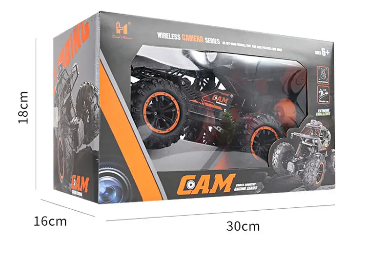 Cross-Border Hot-Selling Rc Remote Control Car with Camera, Alloy High-Speed Off-Road Climbing Car, Wifi Video Recording Children's Toy Car — feature 17