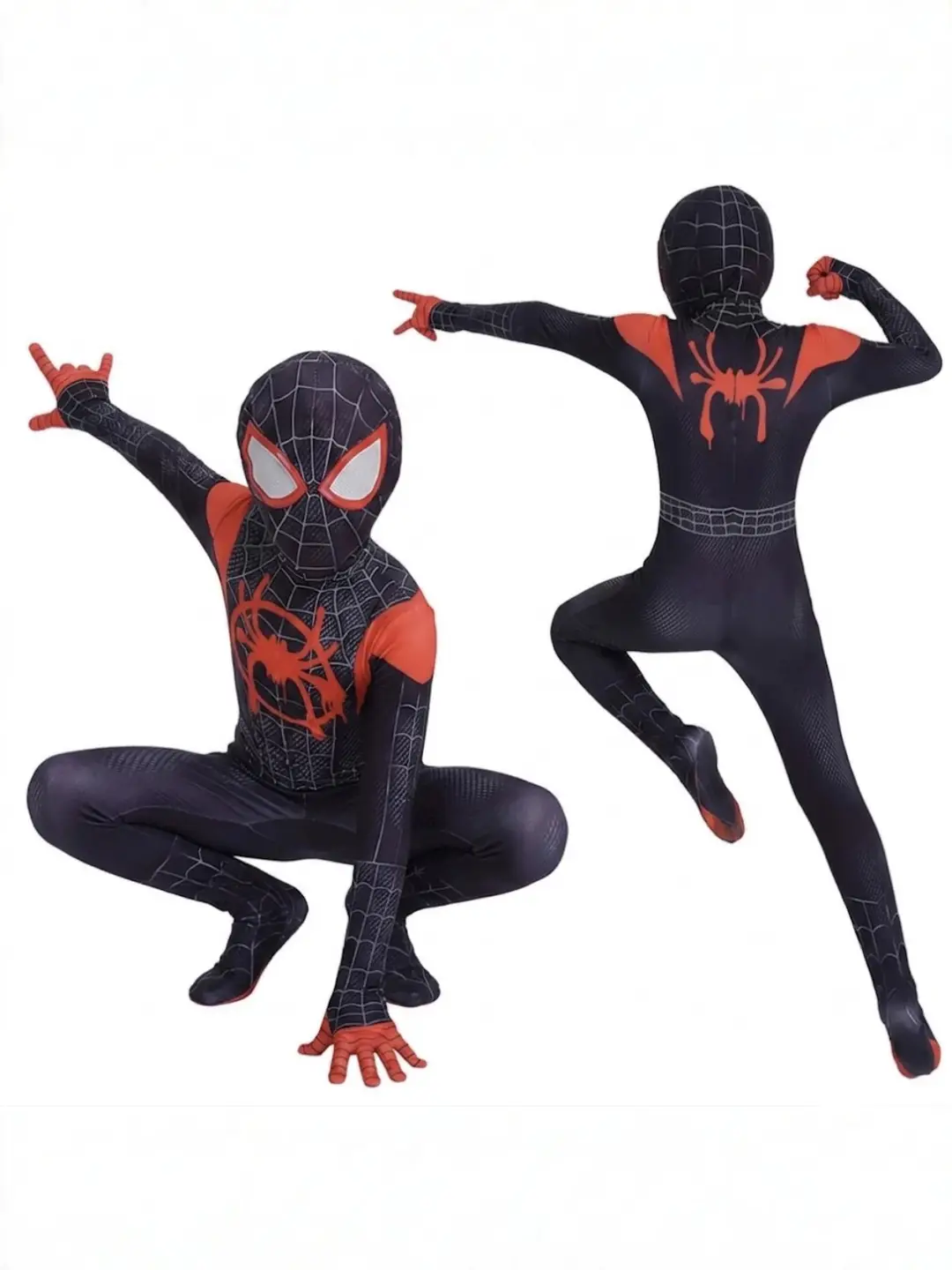 Spider-Man One-Piece Bodysuit Raimi: Into the Spider-Verse Adult Cosplay Costume Cross-Border Halloween Children's Miles