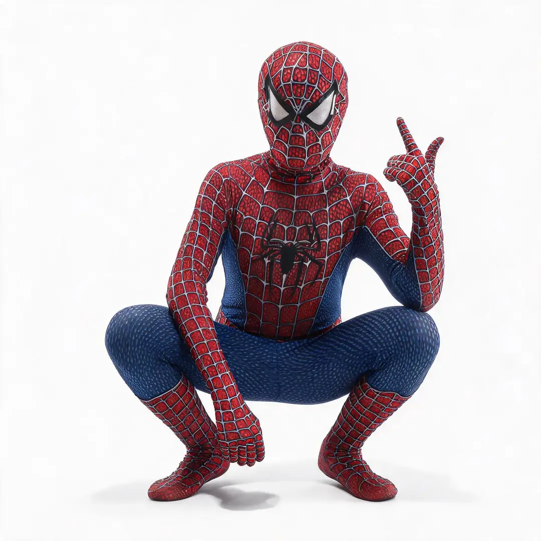 Spider-Man One-Piece Bodysuit Raimi: Into the Spider-Verse Adult Cosplay Costume Cross-Border Halloween Children's Miles — feature 10