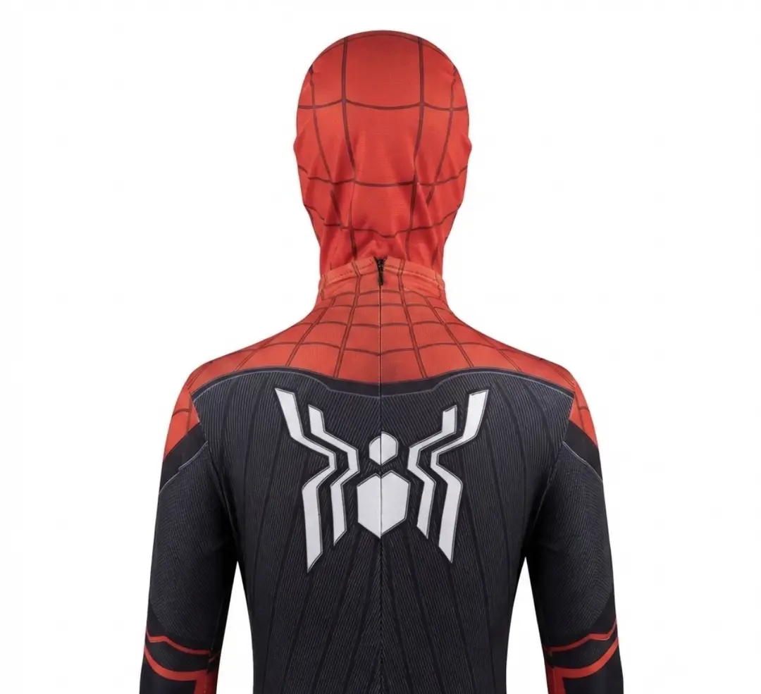 Spider-Man One-Piece Bodysuit Raimi: Into the Spider-Verse Adult Cosplay Costume Cross-Border Halloween Children's Miles — feature 15